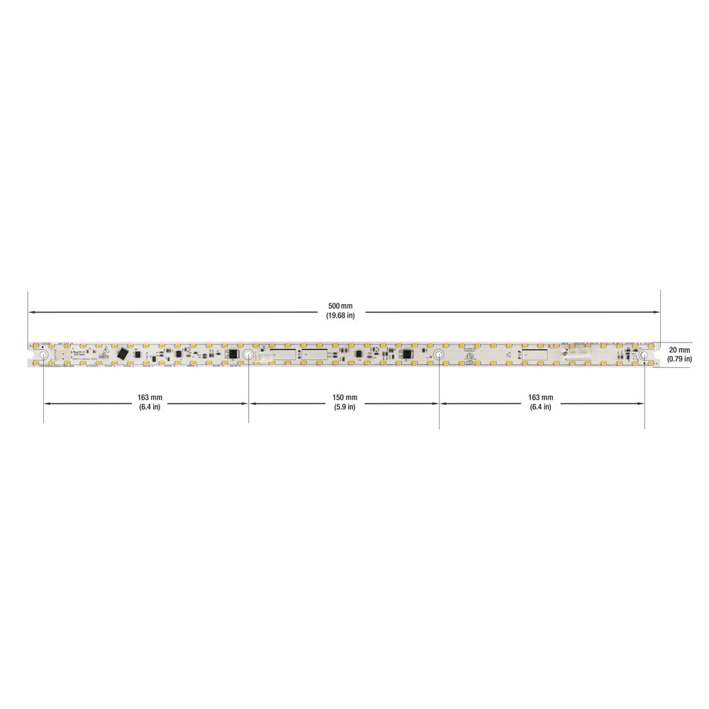 19.7 inch Linear LED Module TL50040, 120V 40W 3000K(Warm White), gekpower