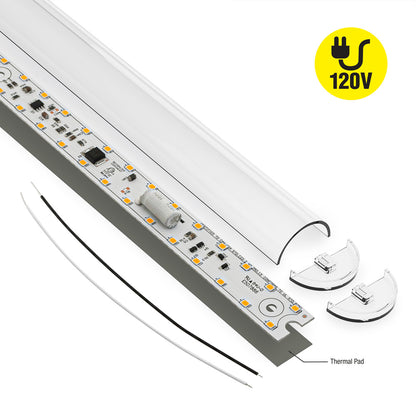 23.6 inch Linear LED Module TL60040, 120V 40W 3000K(Warm White), gekpower