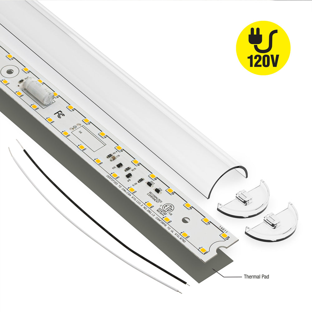 33.5 inch Linear LED Module TL85045, 120V 45W 3000K(Warm White), Gekpower