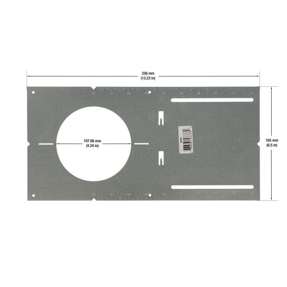 4 inch MP4 New Construction Mounting Plate without Lip