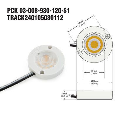 PCK 03-015-930-120-S1 YUNLT LED Module, 120V 15W 3000K(Warm White)