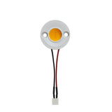 8CBCC-024-20134-009V-3000-U06 COB Paragon LED Module with G21100110 LED Holder, 9V 6W 3000K (Warm White), gekpower