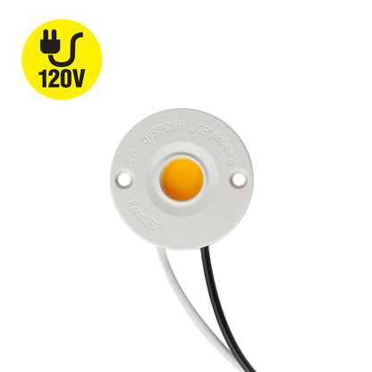 CBAC-042-30135-120V-2700K G12 COB Paragon LED Module with H42135AC LED Holder, 120V 14W 2700K(Soft White)