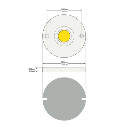 CDHT-042-36185-120V-2700K G14 COB Paragon LED Module with H66185AC LED Holder, 120V 18W 2700K(Soft White)