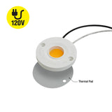 CBAC-042-36185-120-2700 G17 COB Paragon LED Module With H48185AC LED Holder, 120V 14W 2700K(Soft White)