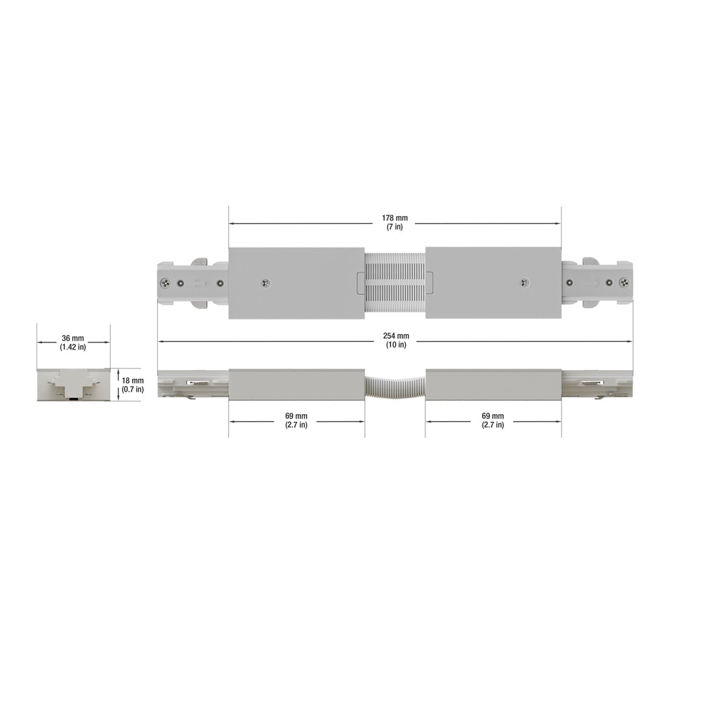 Track Angel Joiner White H-Type VBD-0339-AJW, gekpower