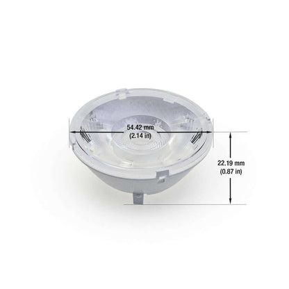 LW-LENS-55-15 Track Head Lens - 20W 15 Degree