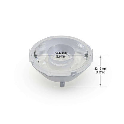 LW-LENS-55-25 Track Head Lens - 20W 25 Degree