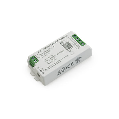 CX-W01-P2-12A-CCT RF LED Light Dim & CCT Receiver 12-24V DC 2.4G Tuya App, gekpower