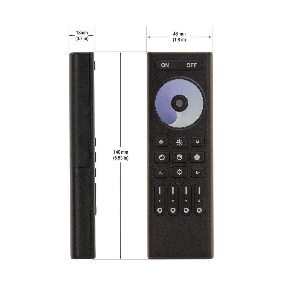 Dimmer Remote controller RC01RF-DIMMING, gekpower