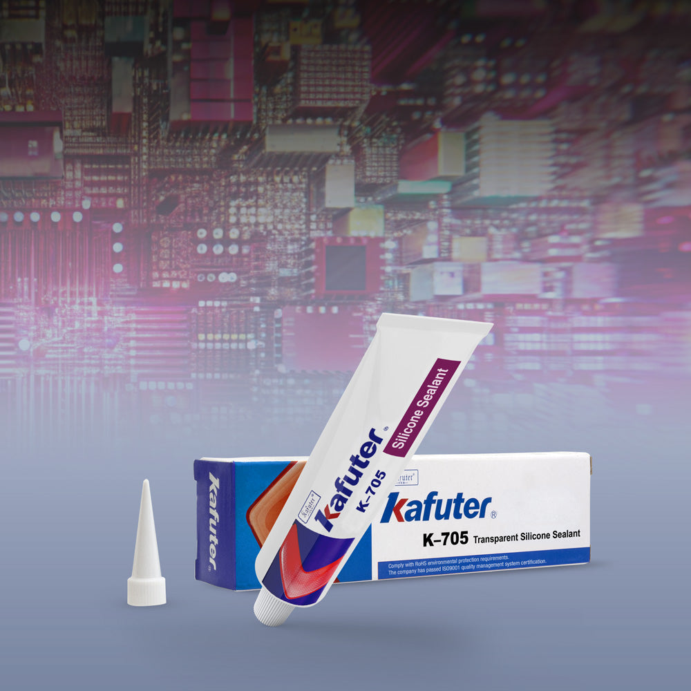 Kafuter K-705 Silicone Transparent Thermal Adhesive (45gr)