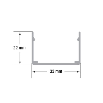 White Silicone Flexible LED Neon channel VBD-N3020-SF-W, per foot(30.5cm) SURFACE Mount, gekpower