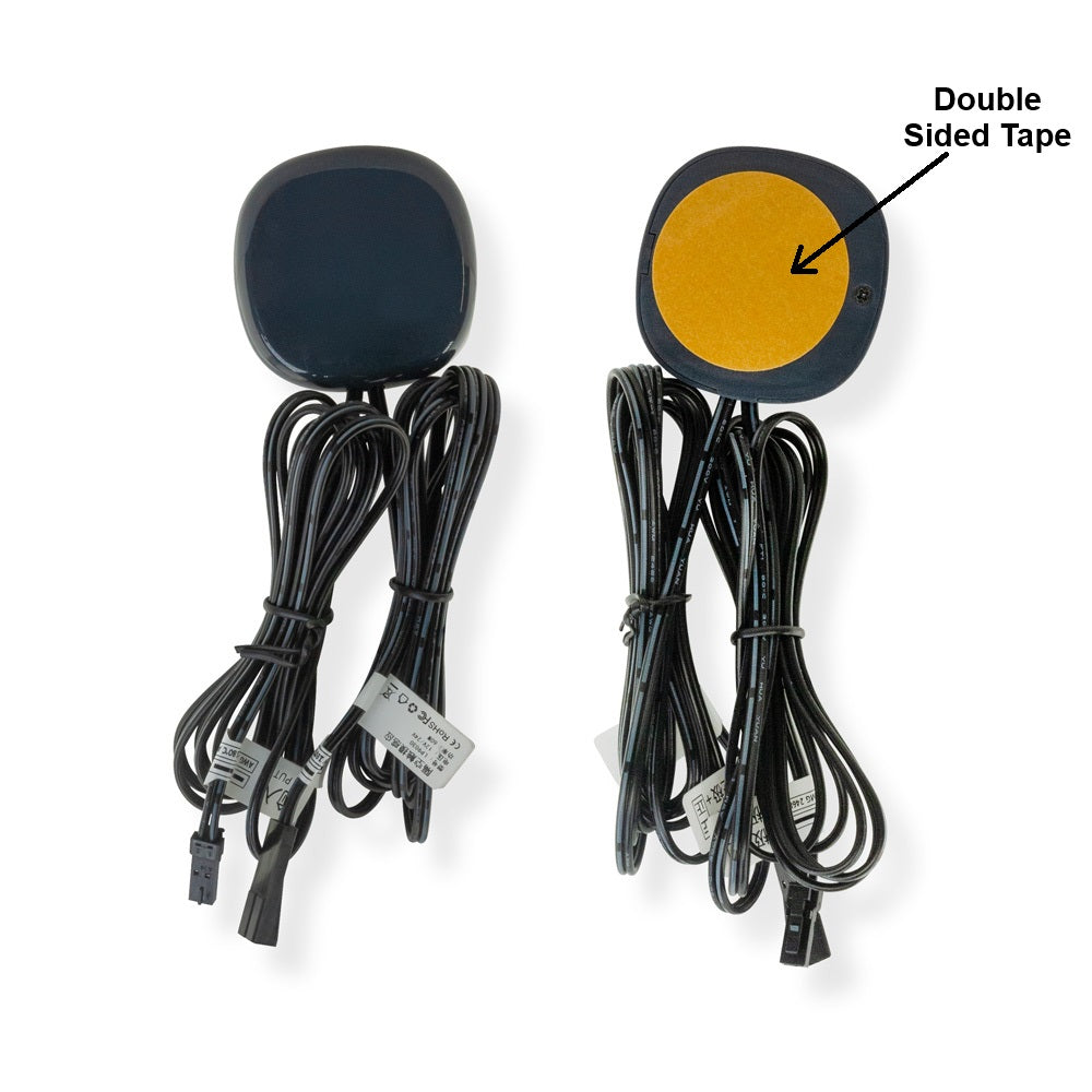 Invisible 9030 Touch Dimmer Sensor Switch for behind ceramic, wood, glass 12V-24V DC 5A 60W Black Color