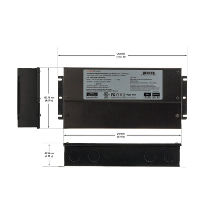 VBD-024-200TR010 5 in 1 Dimming Triac/Phase/MLV/ELV/0-10V/Potentiometer/10V PWM, LED Driver 24V 200W, gekpower