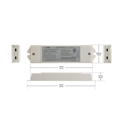 OTM-VPA20-DIP Selectable Constant Current LED Driver (5 in 1 Dimming) 250mA~700mA 3-42V 20W