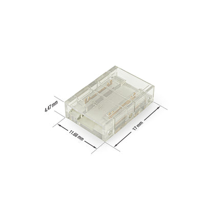 10mm LED Strip to Strip Connectors, VBD-CLP-10mm-2S (Pack of 3)