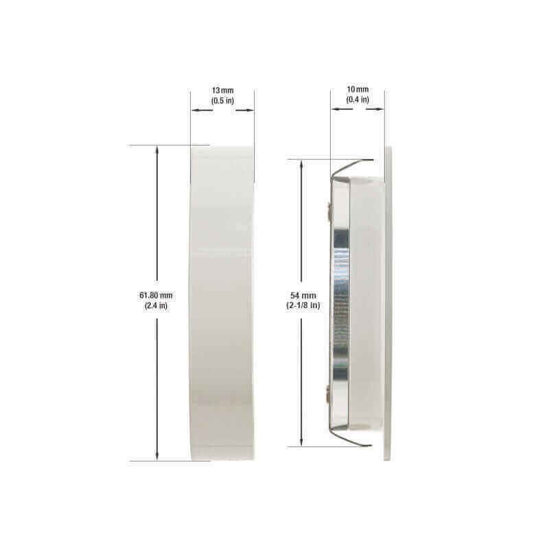 VBUN-2R25-1224V-6CCT-White Round Cabinet Light 12-24V 2.7W selectable 6CCT