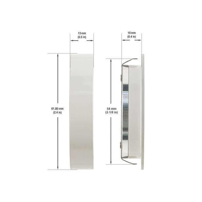 VBUN-2R25-1224V-6CCT-White Round Cabinet Light 12-24V 2.7W selectable 6CCT