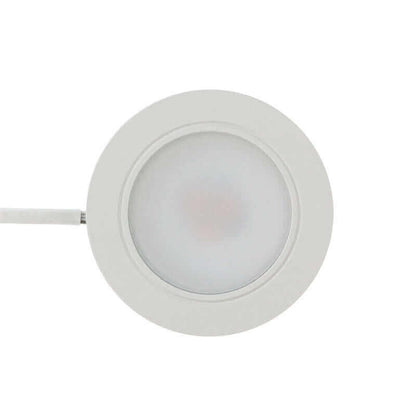 VBUN-2R25-1224V-6CCT-White Round Cabinet Light 12-24V 2.7W selectable 6CCT