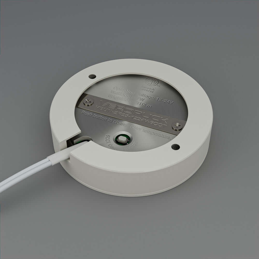 666561436605 - VBUN-2R25-1224V-6CCT White Cabinet Light