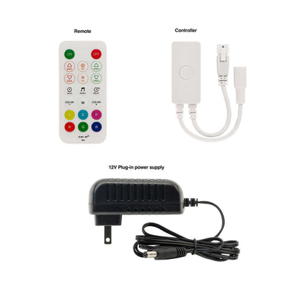 SPI LED Strip Kit 3M - Addressable WS2811 RGB