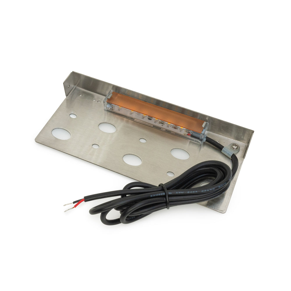 Stainless steel mounting bracket with wire for 7 inch outdoor landscape retaining wall light