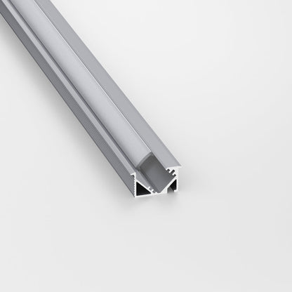 45-degree Linear Architectural Light Fixture Profile