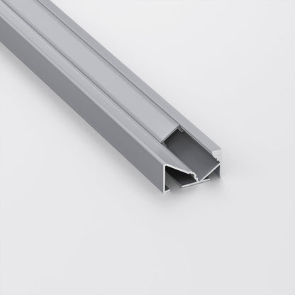 45-degree Linear Architectural Light Fixture Profile