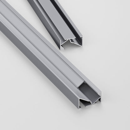 45-degree Linear Architectural Light Fixture Profile