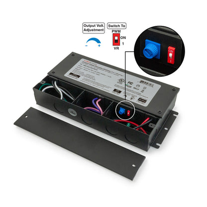 5in1 Dimming Triac/Phase/MLV/ELV/0-10V/Potentiometer/10V PWM, LED Driver 36V 300W