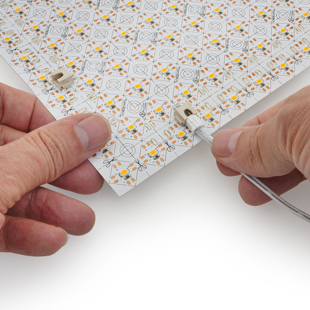 Flexible LED Backlight Sheet for behind Stone and Glass, 24V 24W 3500K(Mid-Warm White)