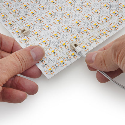 Flexible LED Backlight Sheet for behind Stone and Glass, 24V 24W 3500K(Mid-Warm White)