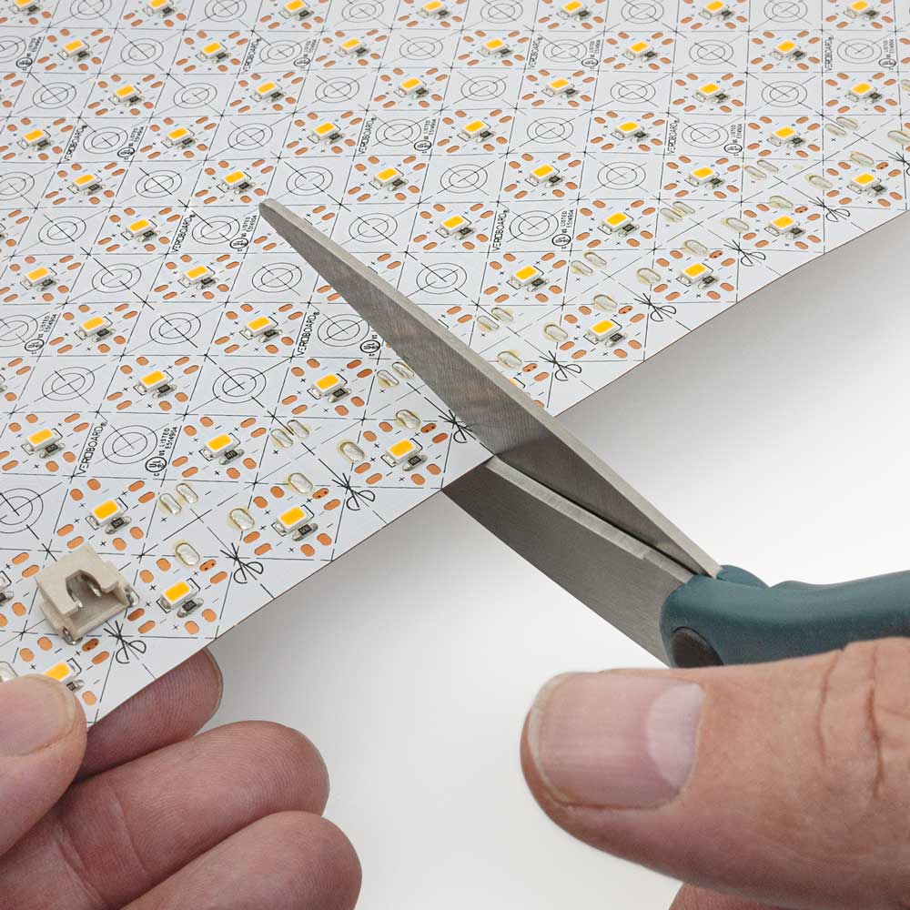 Flexible LED Backlight Sheet for behind Stone and Glass, 24V 24W 4000K(Natural White)