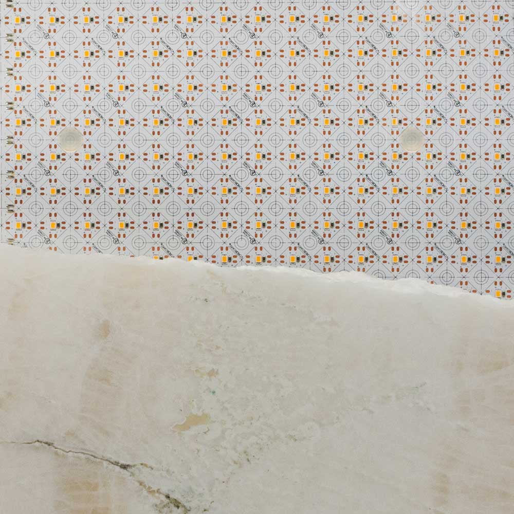 Flexible LED Backlight Sheet for behind Stone and Glass, 24V 24W 4000K(Natural White)