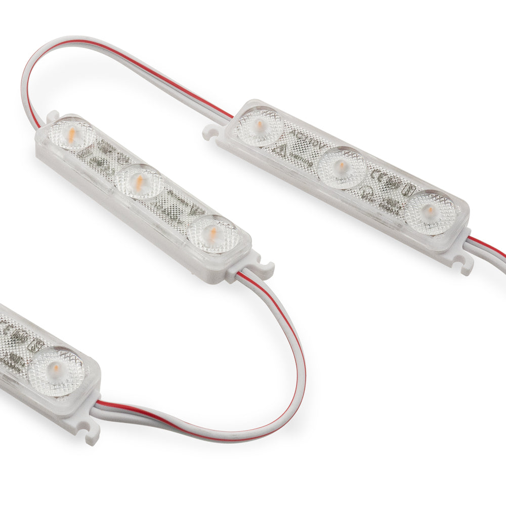 LED Backlighting for sign, 110V 1.5W/pcs 3 LEDs, 3000K (Pack of 50)