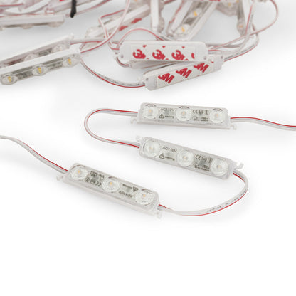 LED Backlighting for sign, 110V 1.5W/pcs 3 LEDs, 6000K (Pack of 50)