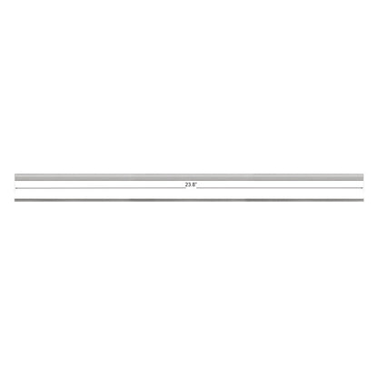 23.8 inch Linear Under Cabinet Lights, 12V 3W 3000K(Warm White)