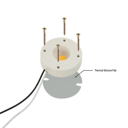 COB Paragon LED Module with HT5828 LED Holder 120V 20W CCT(2.7K, 3K, 4K, 5K), CDAC-80-5028-120V-50