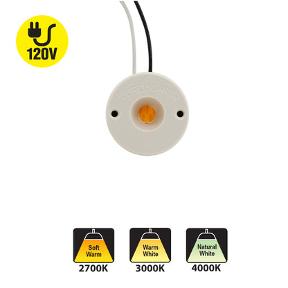 COB Paragon LED Module Light 120V 14W 1200Lm CCT(2.7K, 3K, 4K), CBAC-42-30135-120V-27 with H42135AC LED Holder