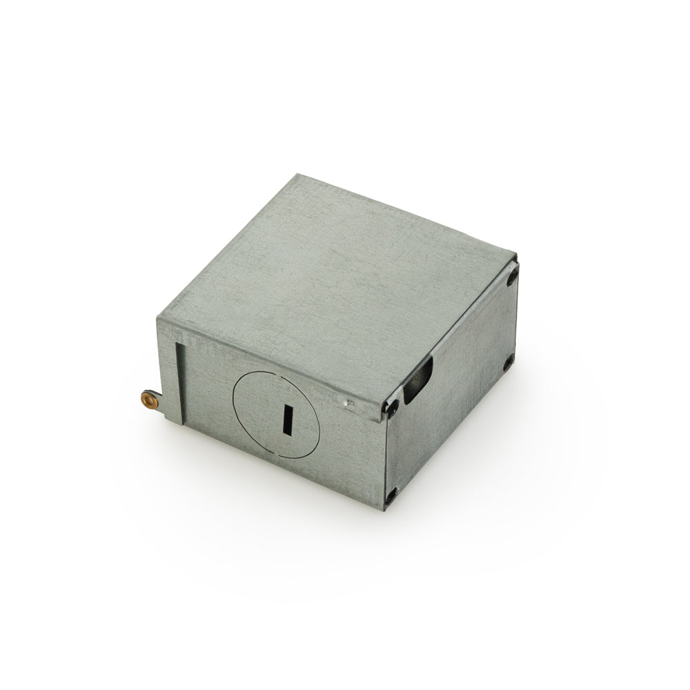 Small Metal Junction box 58.5 x 57 x 31.5mm (2.3 x 2.2 x 1.2in)