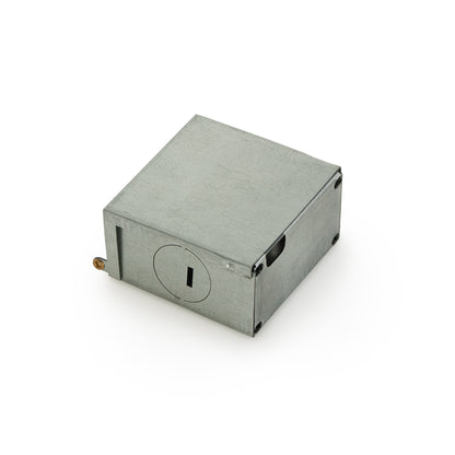 Small Metal Junction box 58.5 x 57 x 31.5mm (2.3 x 2.2 x 1.2in)