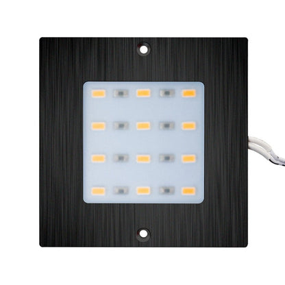 VBUN-S50-12V Black Square Ultrathin Cabinet Lights