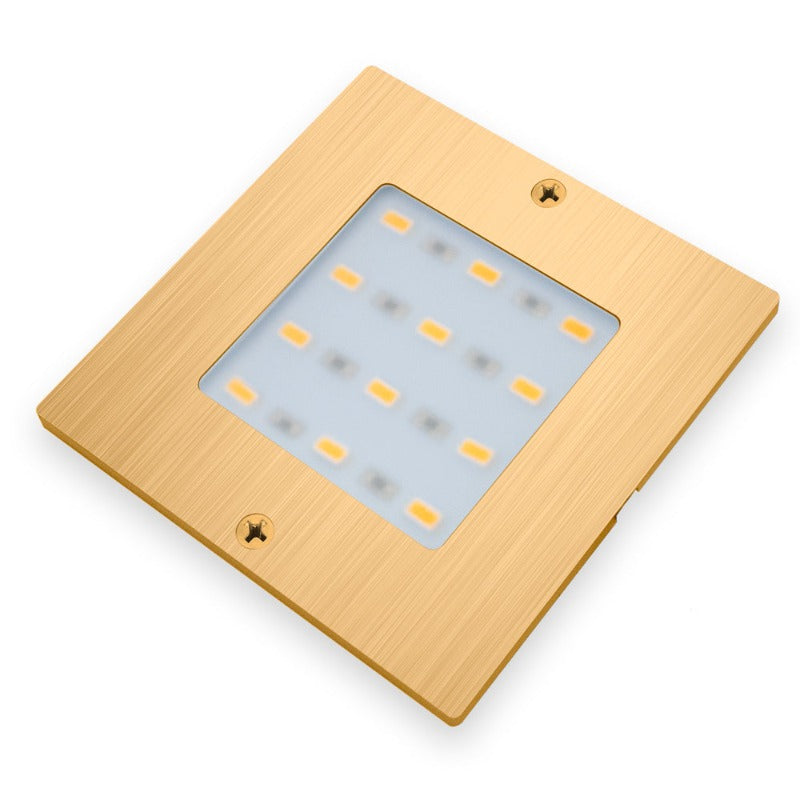 VBUN-S50-12V Gold Square Ultrathin Cabinet Lights