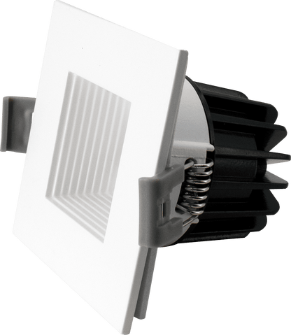 Votatec 2″ Square Baffle Downlight 5Way CCT VO-SP2W8-120-D-5WAY 120V 8W CCT(2.7K, 3K, 3.5K 4K, 5K)