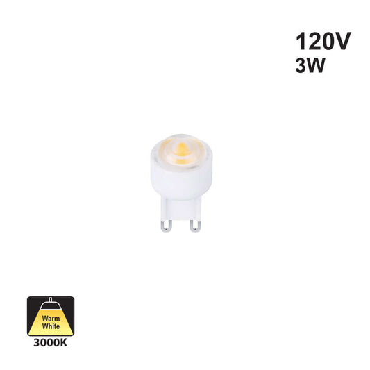 Votatec G9 LED FR-G9-3W-034DIM, 120V 3W CCT(3K)
