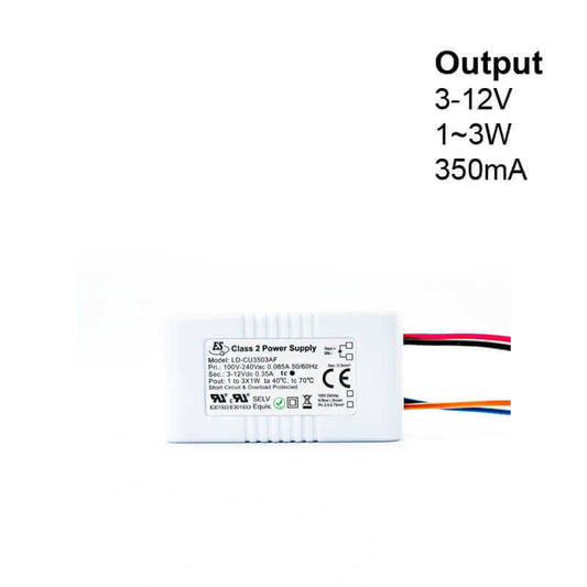 666561400576 - ES LD-CU3503AF LED Driver - 350mA Non-Dimmable