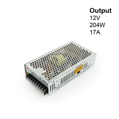 Mean Well NES-200-12 LED Driver - 12V 17A 204W