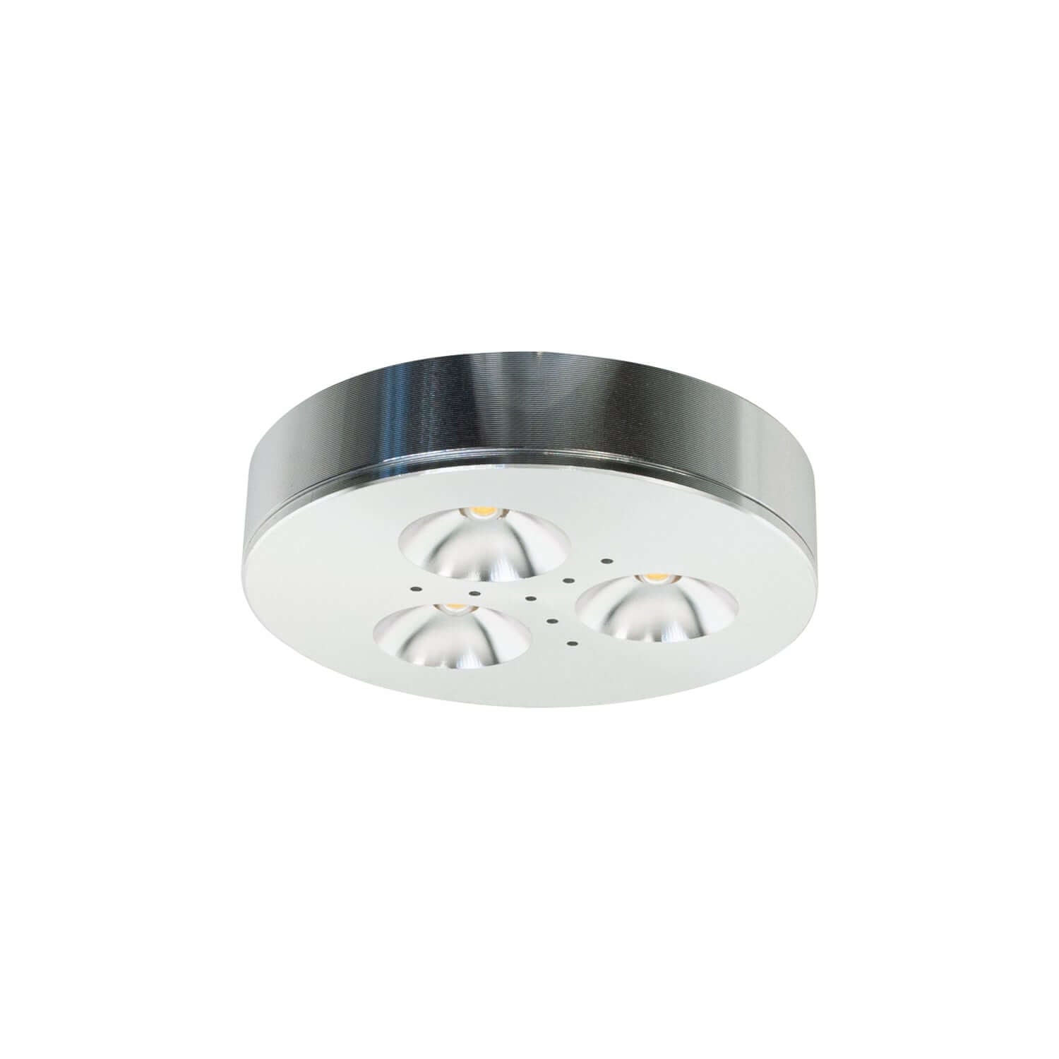 RD15 2.5" Round Under Cabinet Lights - Silver Grey