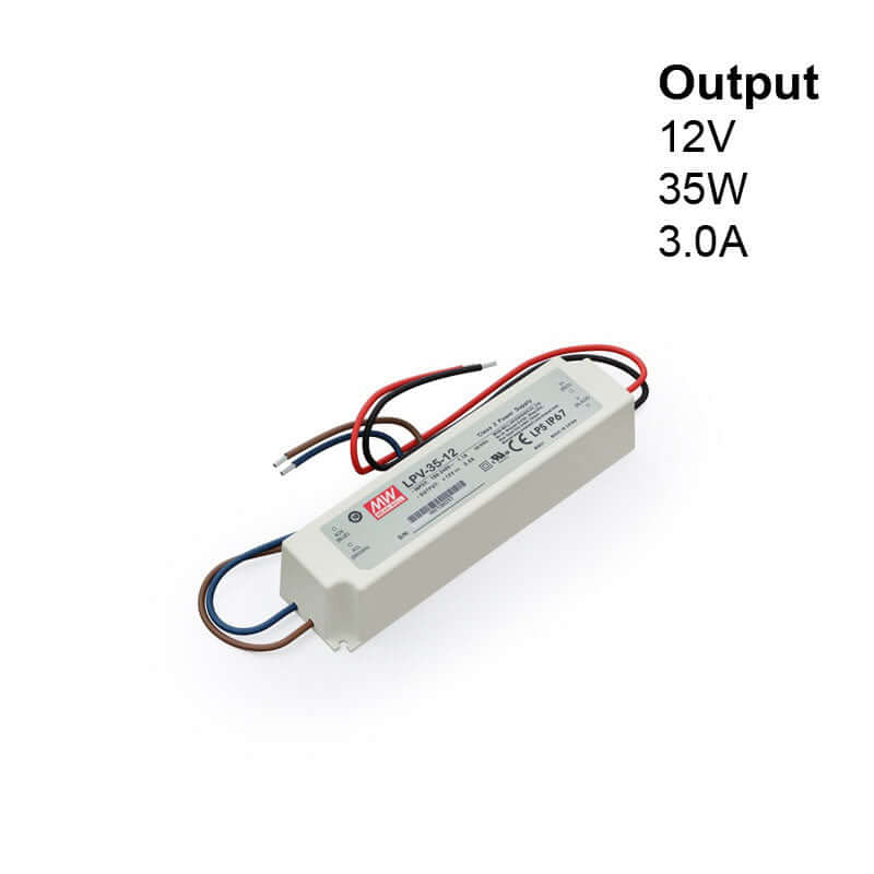 Mean Well LPV-35-12 LED Driver - 12V 3A 35W