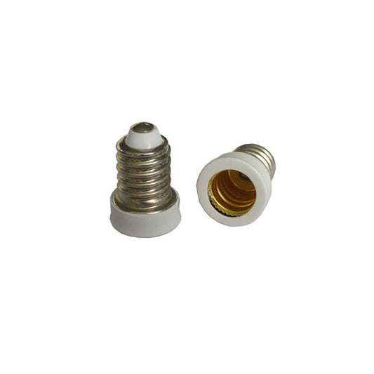 666561405977 - E14 to E12 Adaptor - European to Candelabra Reducer